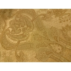 Francuski żakard gobelinowy złoty